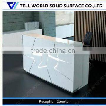 Hot sale high quality environmental modern design small reception desk