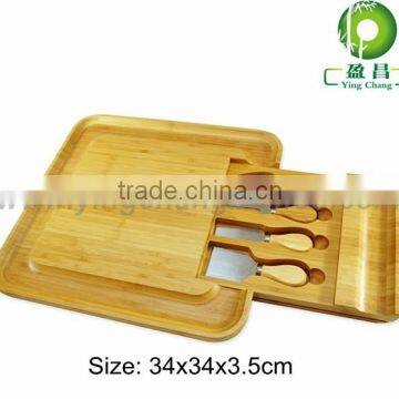 bamboo cheese board bamboo bread cutting board square cheese board