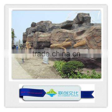 Simulation plant siliciffied wood