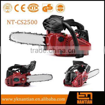 Pocket 25cc mini chain saw with CE lollipop chainsaw