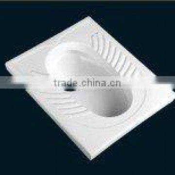 GC-H08 Squatting Pan W.c. Hot Sale Sanitary Ware Vanity Washdown Western White Bathroom Ceramics Material Ceramic Toilet Plastic