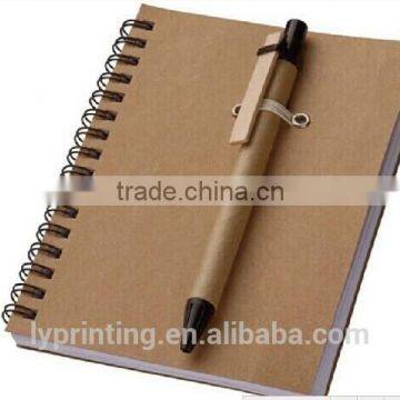 Customized Business Spiral Notebook With Pen Notebook Printing photo-4