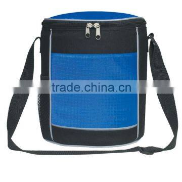 Promotional Round Kooler Bag- Royal Blue