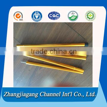 Aluminum material leather drawing tube used for food field