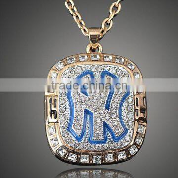 new custom sport MLB Champion rings necklace