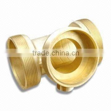 Brass fittings forged