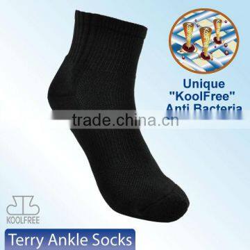 (86201) Men Elite Ankle Socks