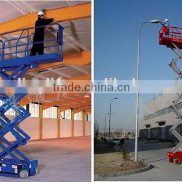 Customized High Building Working Self Propelled Mobile Hydraulic Scissor Lifting Platform photo-2