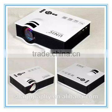 China Hot Selling 800 Lumens Mini Outdoor Full HD LED 3D Projector UC40+ Portable Home Theater photo-5
