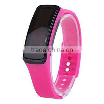 Silicone Rubber Gel Jelly Unisex LED Wrist Mens Watch Bracelet photo-6