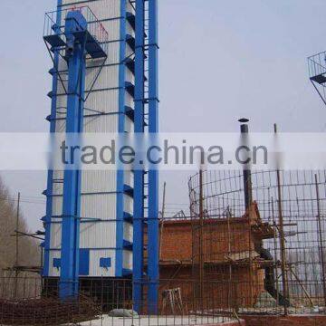 Rotary wheat drying machine