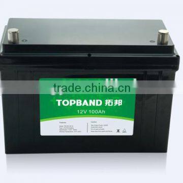 High quality 12V 100Ah equipment and instrument lithium battery