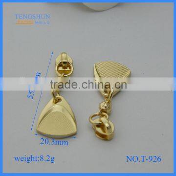 Zinc Alloy Zipper Puller for Purse Free Samples Hight Quanlity Accessories for Handbag Wholesale
