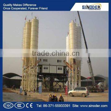 Sinoder Brand Concrete batching plant, cement mixer, concrete mixing machinery