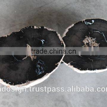 Coffee Table Set Petrified Wood, Top Quality Petrified Wood Tables photo-3