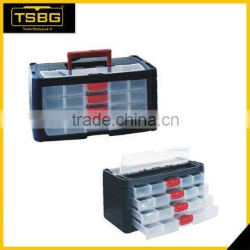 Wholesale new products plastic box with logo print , clear plastic organizers box