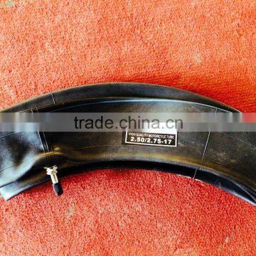 China Factory Good Quality 2.50/2.75-17 Natrual and Butyl Rubber Auto Motorcycle Inner Tube