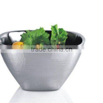 Double Wall Square Salad Bowl.