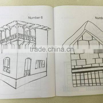 2016 New-model Eco-friendly High Quality Child Cartoon Color Filling Book photo-4
