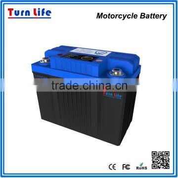 Lithium Iron Phosphate High Performance Motorcycle Starting Batteries
