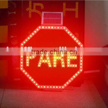 Outdoor solar led traffic sign board safety traffic signs