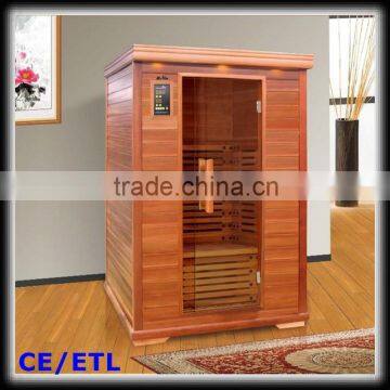 Fashion design wooden far infrared sauna room ,indoor sauna