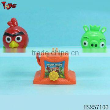 plastic mini clock custom wind up toy