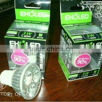 Amazing Plastic Box with tray Package for LED
