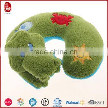 Wholesale Customize Animal Frog Shaped Neck Pillow photo-2