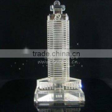 Big High Quality Crystal Building,Home Decoration