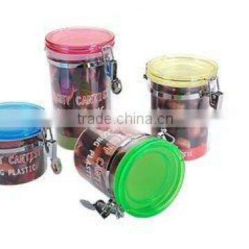 PS Plastic Snack Air-tight Packaging Canister Set