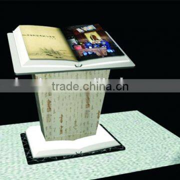 ChariotTech best solution interactive Technology demonstration book used for Exhibition Gallery