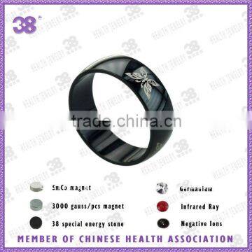 Fashion new design magnetic rings design+engagement ring