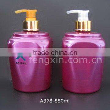 Hand sanitizer plastic containers,purple pet plastic bottle