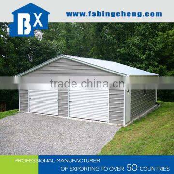 Low Cost Widely Used Water-proof/Fire-proof Steel Frame Garage