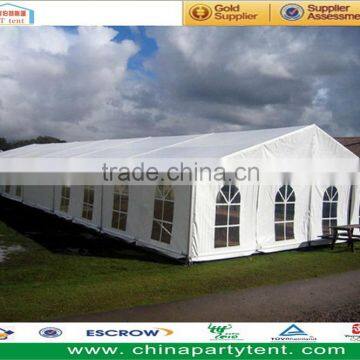 White Wedding Party Waterproof Marquee Tent Aluminum Frame