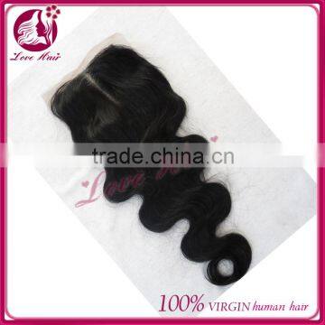 New top AAAAA 100% Brazilian hair full front lace closure piece