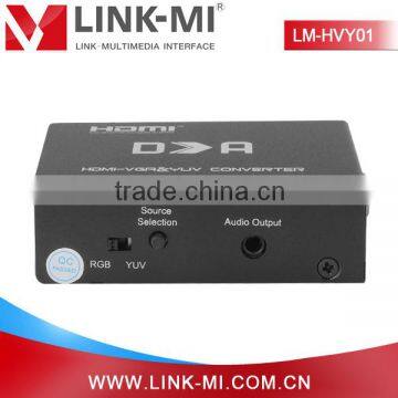 New Product LM-HVY01 HDMI Digital to Component VGA/RGB/YPbPr Analog Converter Box Compliant HDCP