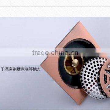 LABRAZE LE8404H Bathroom/kitchen Brass Floor Drains With Antique Brushed photo-4