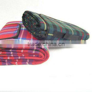 OEM 150*180cm Encryption Acrylic cashmere picnic mat camping mat