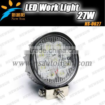 27w C ree Led Work Light Led Working Lamp For Offroad Vehicles Tractors Trucks Atv Utv Suv 4wd Camping Lamp