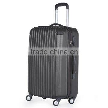 ABS zipper four wheels vintage chinese suitcase