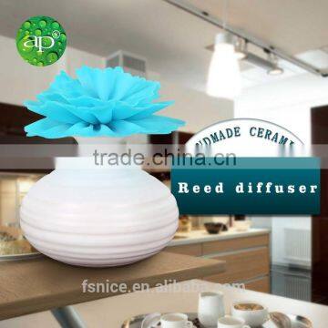 Handmake AP130ml Ceramic Natural Aroma Flower Reed Diffuser photo-4