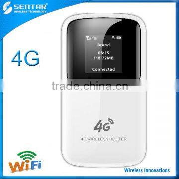 Portable 4G Lte Wireless Router with Sim Card Slot and PowerBank Function