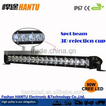 led Work Driving Light Bar 180w led white bright light bar ac/dc adapter portable led work light