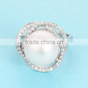 Ally Express Cheap Wholesale Ring Round Stone Women Accessrioes SRE168W photo-2