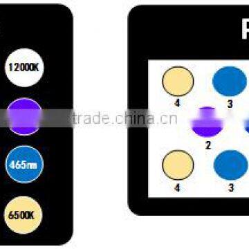 60cm/24inch/60W Dimmable Programmable Led Aquarium Light With Turning-p Controller,sunrise Sunset Lunar Cycle photo-3