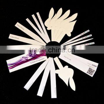 Custom perfume test paper recyclable perfume test strip