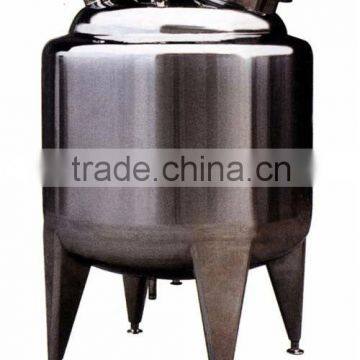 sanitary storage tank for olive oil