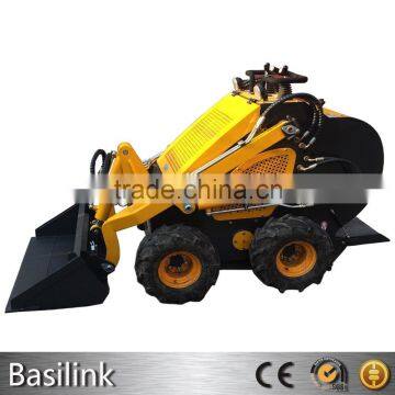 Mini skid steer loader powered by china diesel engine/gasoline 23HP